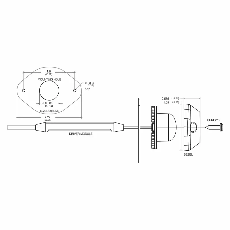 LED-80-2 - LED Strobe Light