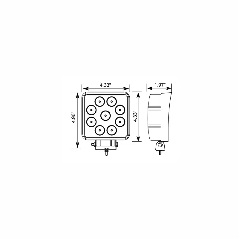 210050A-V - CISPR-2016 CLASS 5 LED Work Light