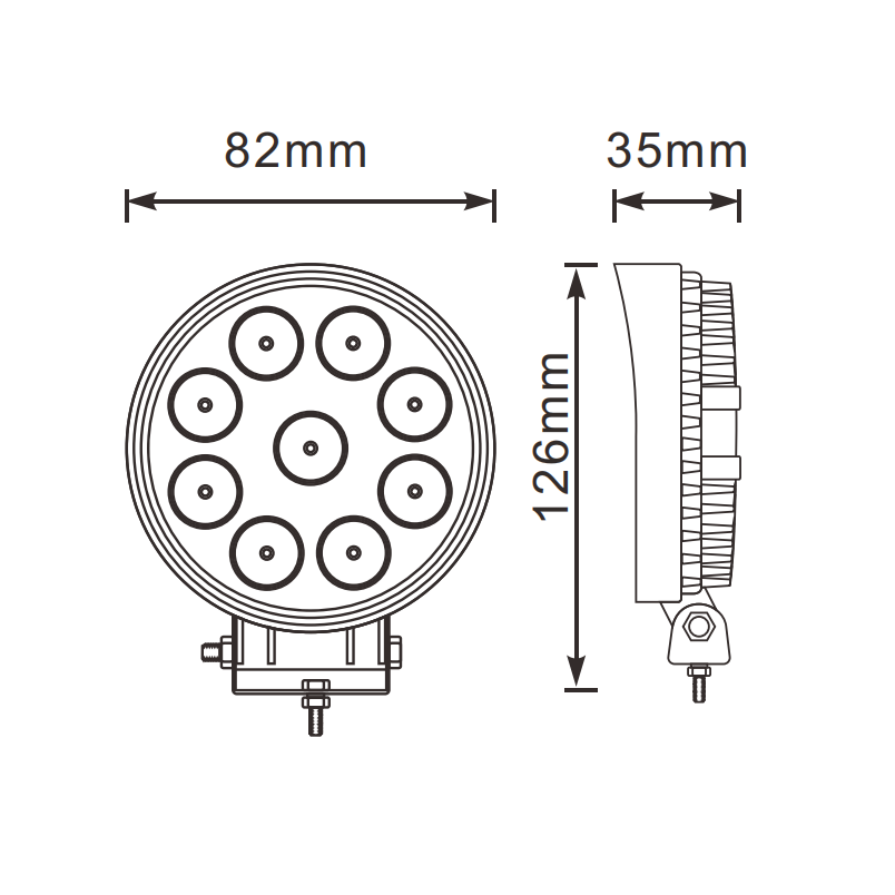 210346 - Reversing LED Work Light