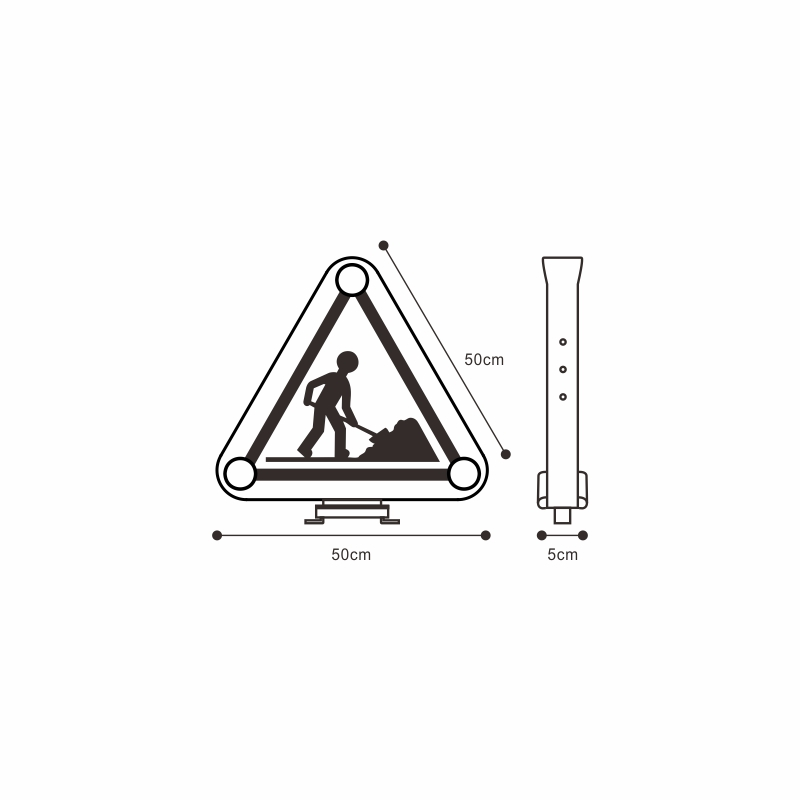 TS-02WB - Single Flashing Safety Product