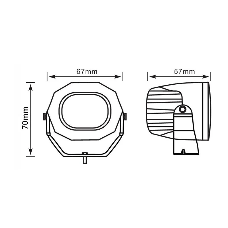 LW-9017 - Forklift Safety LED Work Light