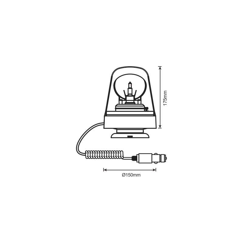 WL266 - Halogen Beacon