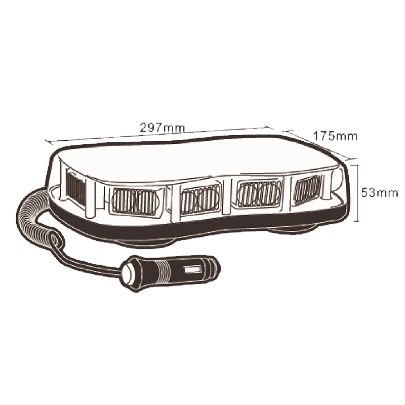 LTF-19L PRO - LED Warning Lightbar