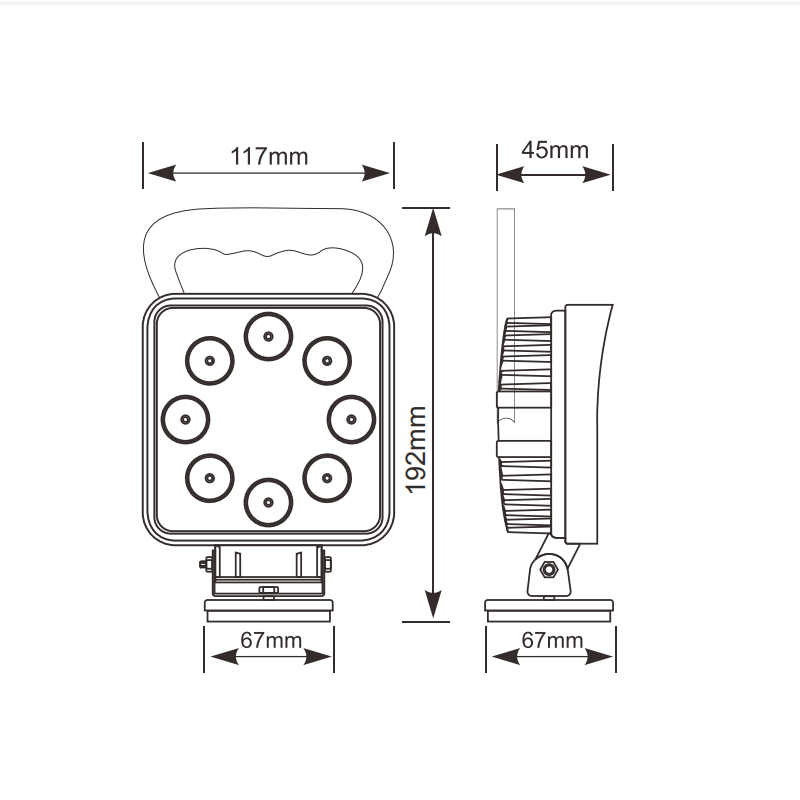 PWLSW-0004-24W - Portable LED Work Light