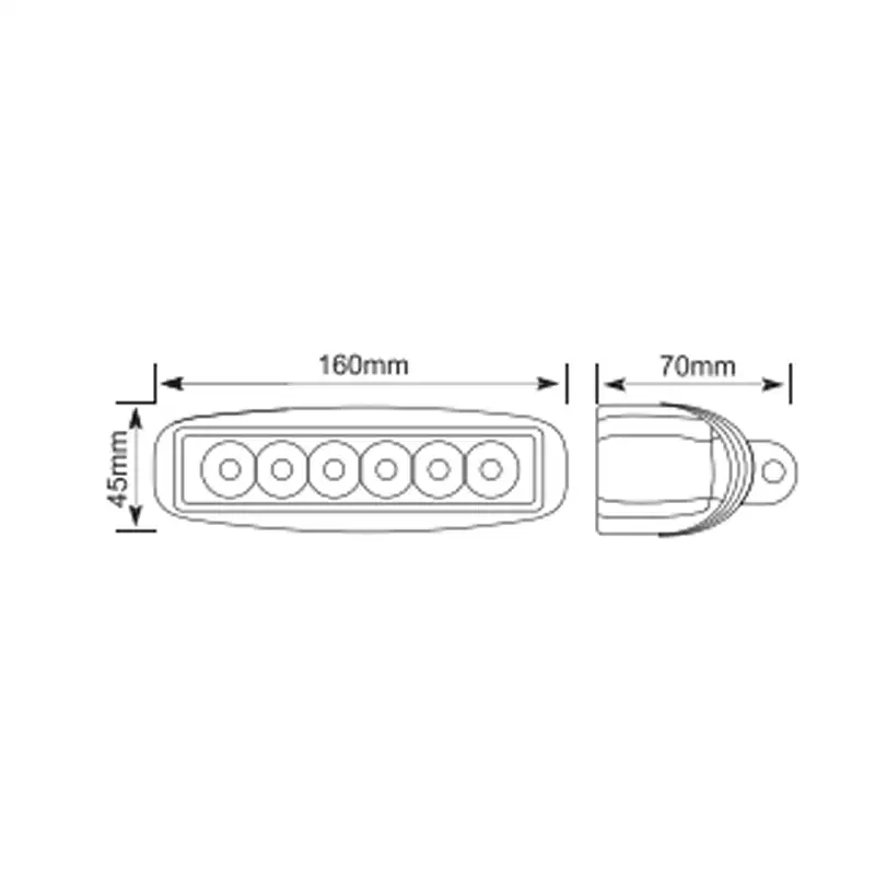 210047 - Regular LED Work Light