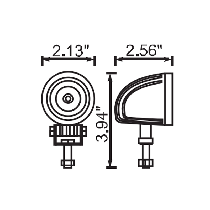 210037B - Mining Vehicle LED Work Light