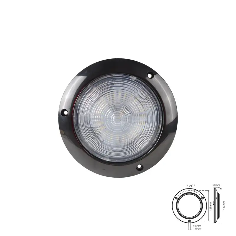 TL412047 - 4" Round Tail Light