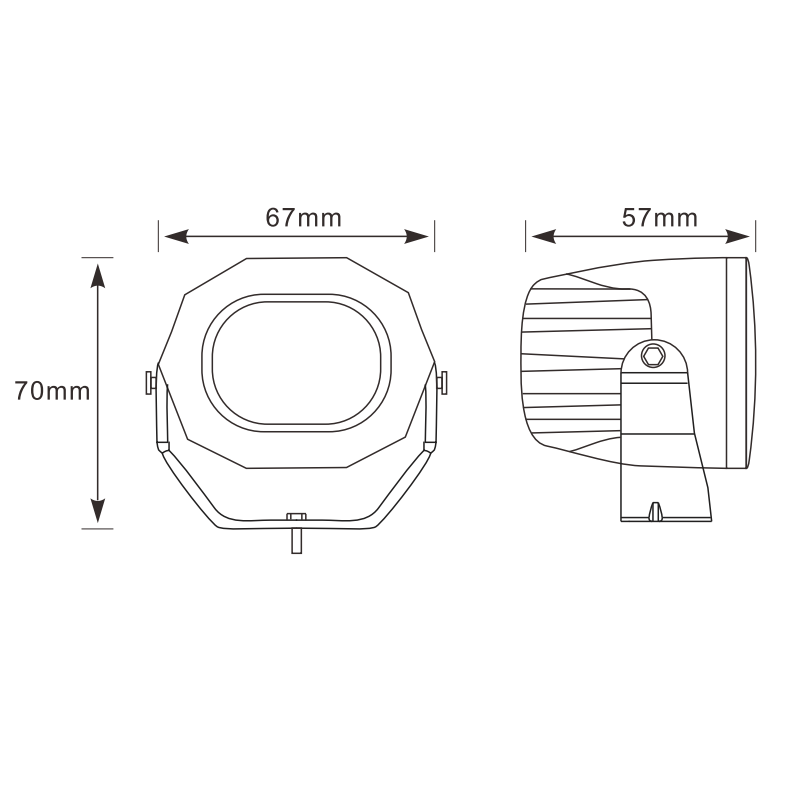 210214 - Forklift Safety LED Work Light