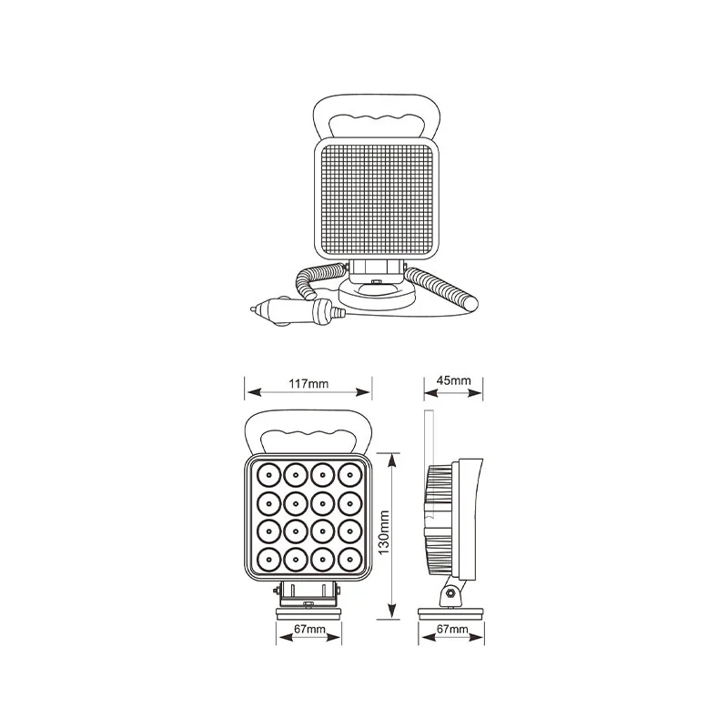 PWL-009-48W - Portable LED Work Light